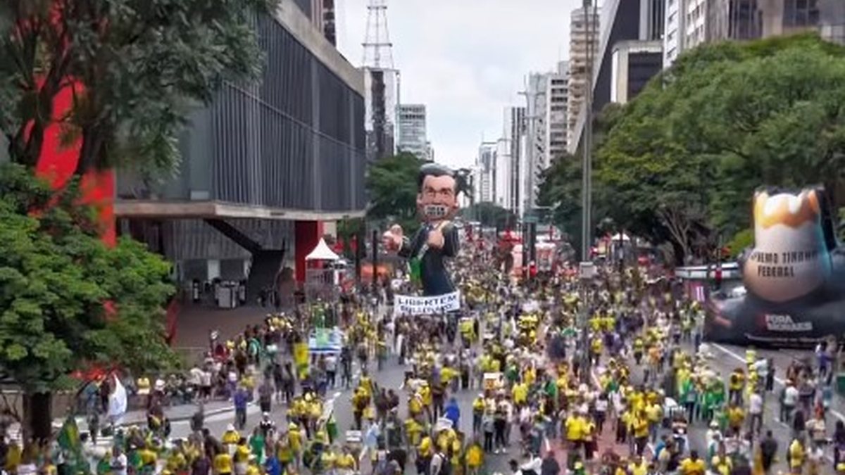 Escândalo do Banco Master foi um dos motes da convocação para os atos - Reprodução Instagram do PL