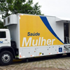 Os veículos são equipados com mamógrafos digitais - Divulgação Sesc