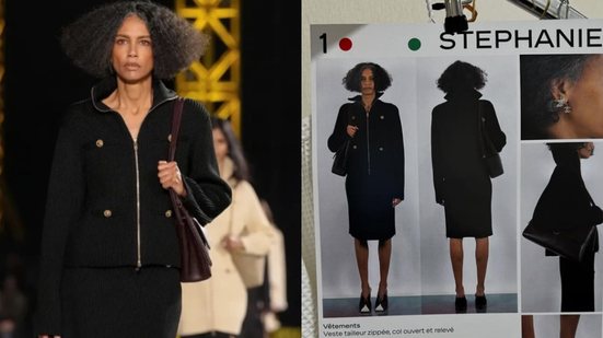 Stéphanie Cavalli disse que a diversidade de idades nas passarelas mostra que as mentalidades evoluíram - Reprodução/Instagram
