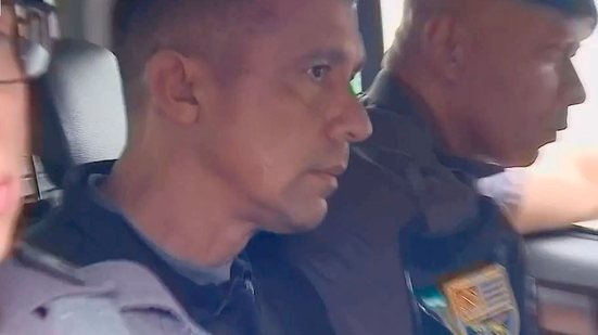 Geraldo Leite Rosa Neto é o principal suspeito de matar a esposa, a policial Gisele Alves Santana - Reprodução/TV Globo