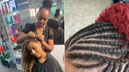 Trançar o cabelo, para mulheres pretas, pode ser uma tradição passada de geração para geração - Acervo pessoal/Cris Mendes