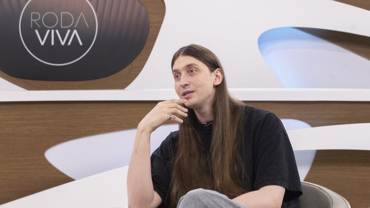 Programa Roda Viva recebeu o influenciador e youtuber Felca nesta segunda-feira, 23/03 - Nadja Kouchi/TV Cultura