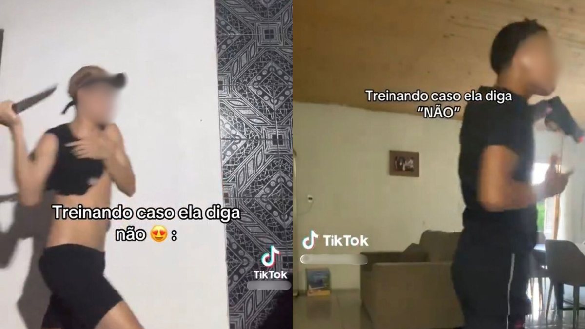 Autoridades derrubaram parte dos perfis envolvidos - Reprodução/TikTok