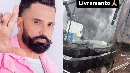 Após o ocorrido, o artista se manifestou nas redes sociais para informar que todos passam bem - Reprodução/Instragram