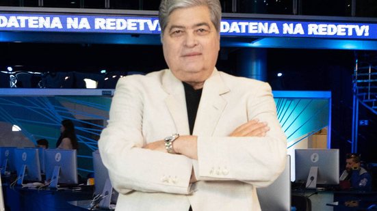 Programa do apresentador José Luiz Datena na TV Brasil estreou em fevereiro - RedeTV/Divulgação