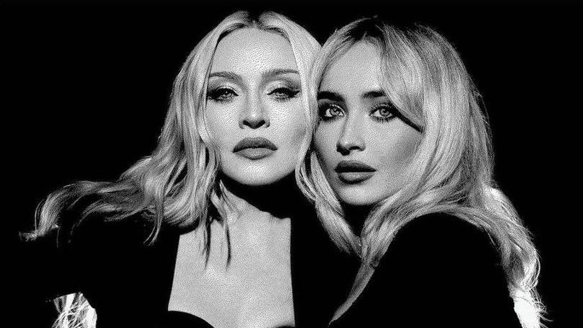 Madonna e Sabrina Carpenter anunciam o single 'Bring Your Love' - Divulgação/Instagram @madonna