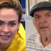 Ana Paula Renault e o pai Gerardo Henrique Machado Renault, de 96 anos - Reprodução/Redes Sociais