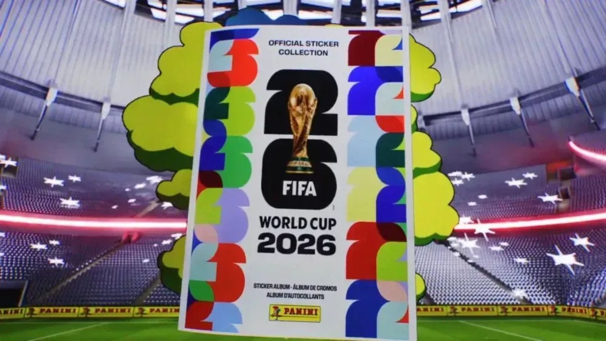 Álbum da Copa do Mundo 2026 conta com 980 figurinhas - Divulgação / Panini