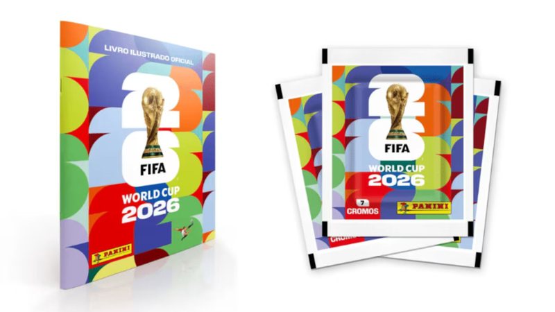 Álbum de Figurinhas da Copa do Mundo 2026 - Divulgação / Panini