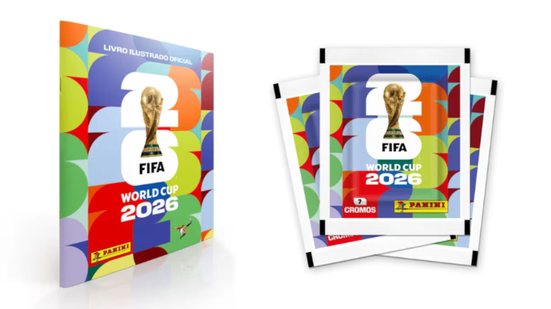 Álbum de Figurinhas da Copa do Mundo 2026 - Divulgação / Panini