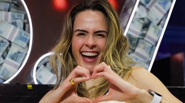 Ana Paula venceu a competição com 75,94% dos votos - Reprodução/Redes Sociais via X.com @BBB/Globo/Beatriz Damy