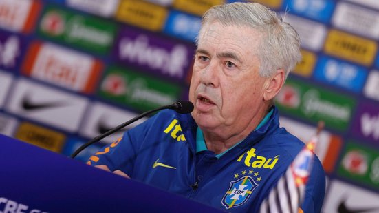 41% aprovam resultados de Carlo Ancelotti à frente da seleção brasileira - Rafael Ribeiro/CBF