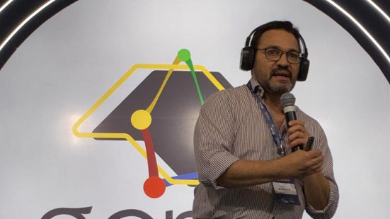 Palestra do médico geriatra e professor da Unicamp, André Fattori, no GERP.26 - Felipe Cavalheiro/VIVA