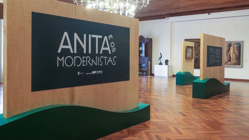 Exposição 'Anita e os Modernistas' acontece no Palácio dos Bandeirantes - Divulgação
