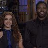 Anitta esteve no programa SNL com o ator Colman Domingo - Reprodução/Instagram/SNL