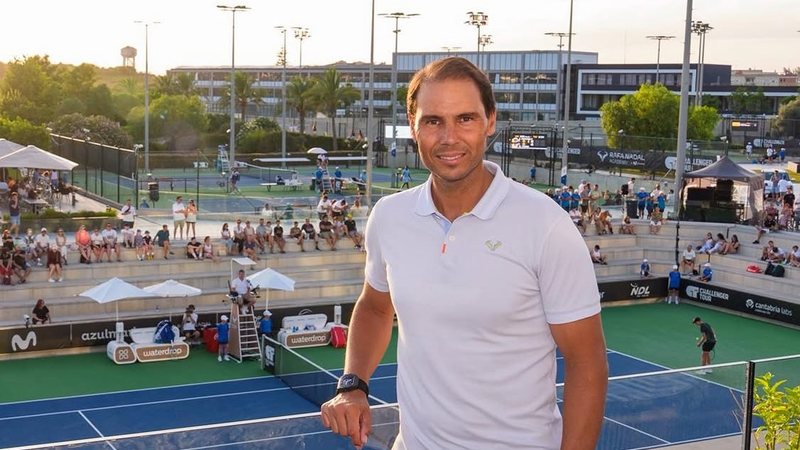 O documentário sobre Rafael Nadal, que se aposentou em 2024, terá imagens inéditas da vida do atleta - Reprodução/Instagram/Rafael Nadal