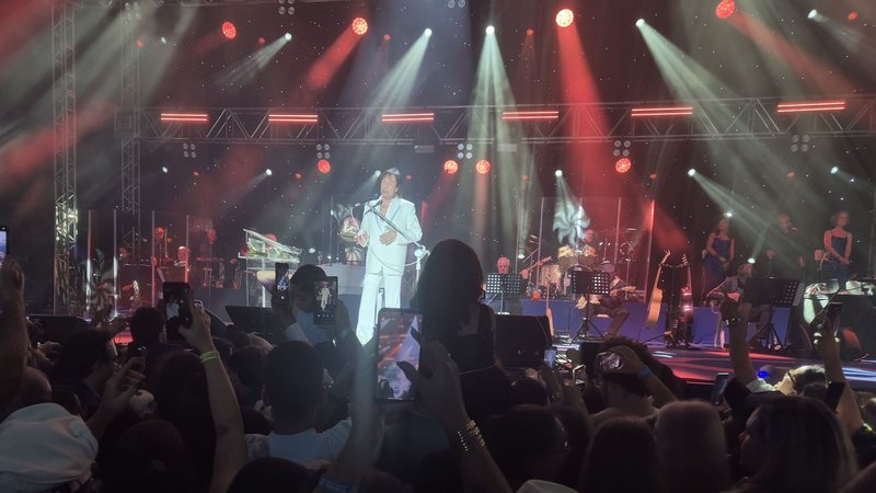 Roberto Carlos fez show de aniversário de seus 85 anos na sua cidade natal - Carla Nigro