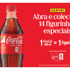 Figurinhas podem ser encontradas nas garrafas de 600 ml de Coca-Cola - Divulgação Coca-Cola