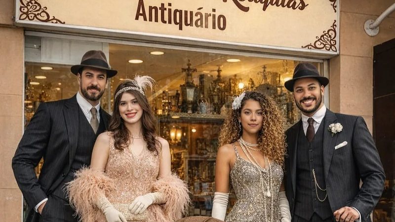 Antiquário no Rio de Janeiro passa a ser local de passeio e relaxamento na busca pelo passado - Divulgação