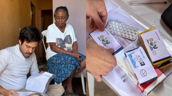 A plataforma Cuidado Para Todos usa ícones e vídeos para explicar como o tratamento deve ser feito - Acervo pessoal / Lucas Cardim