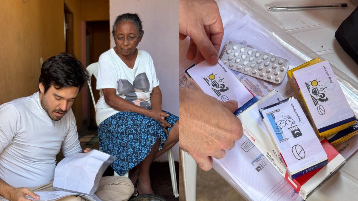 A plataforma Cuidado Para Todos usa ícones e vídeos para explicar como o tratamento deve ser feito - Acervo pessoal / Lucas Cardim