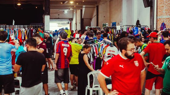 Maior feira de camisas de futebol chega à sua 5ª edição - Divulgação/Central das Camisas de Futebol