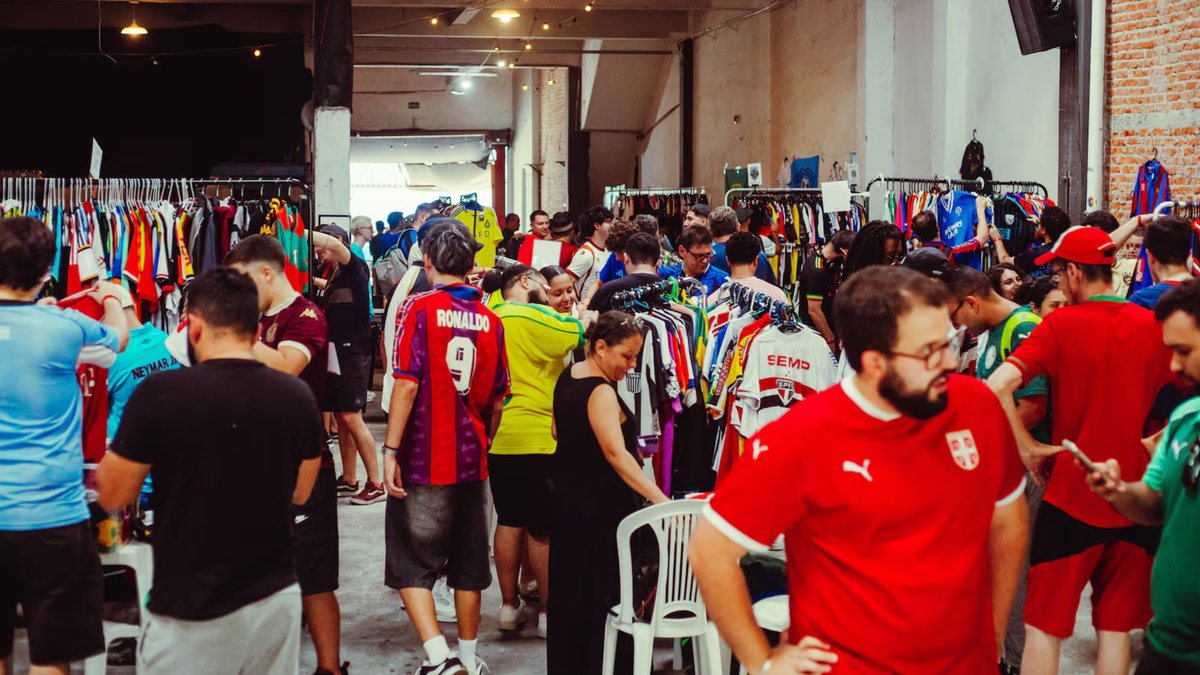 Maior feira de camisas de futebol chega à sua 5ª edição - Divulgação/Central das Camisas de Futebol