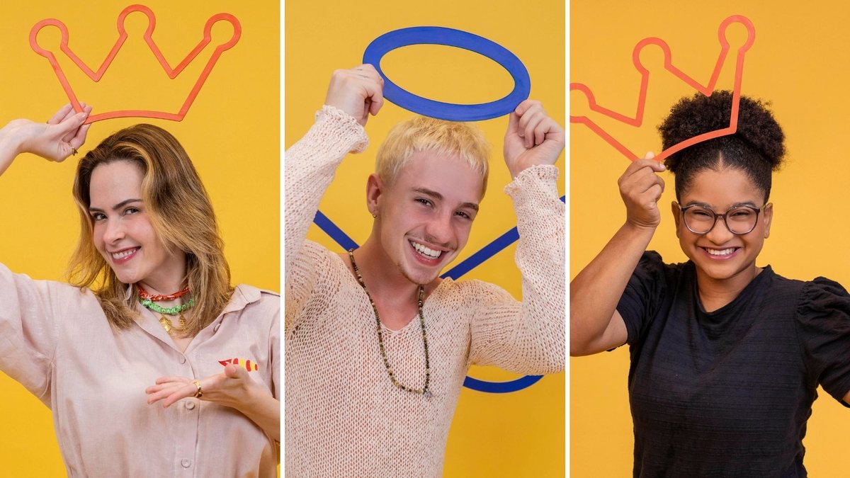 Ana Paula Renault, Juliano Floss e Milena, participantes que chegaram à reta final do BBB 26 - Manoella Mello/TV Globo