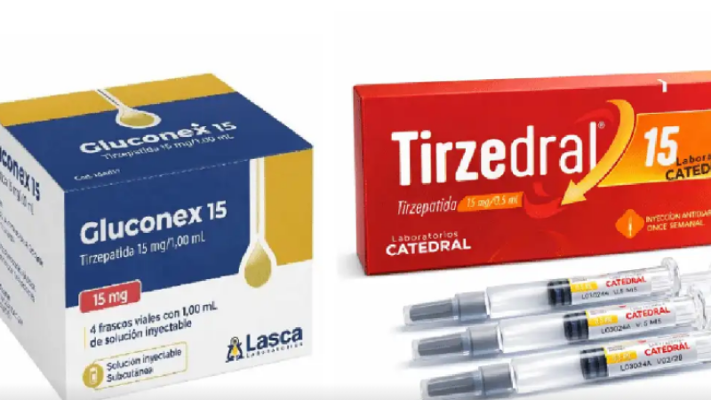 Os dois medicamentos são produzidos por farmacêuticas originais do Paraguai sem registro no Brasil - Reprodução/Lasca Laboratorios e Laboratorios Catedral