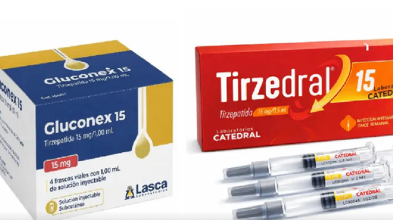 Os dois medicamentos são produzidos por farmacêuticas originais do Paraguai sem registro no Brasil - Reprodução/Lasca Laboratorios e Laboratorios Catedral