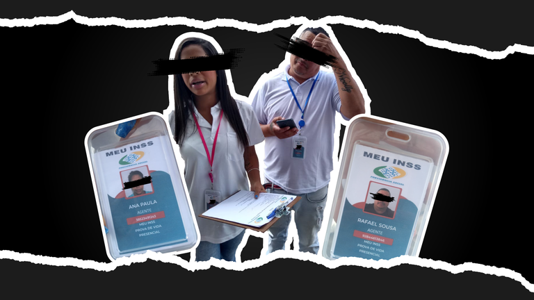 INSS alerta para o cuidado com o golpe do falso crachá para a realização da prova de vida - Divulgação/INSS