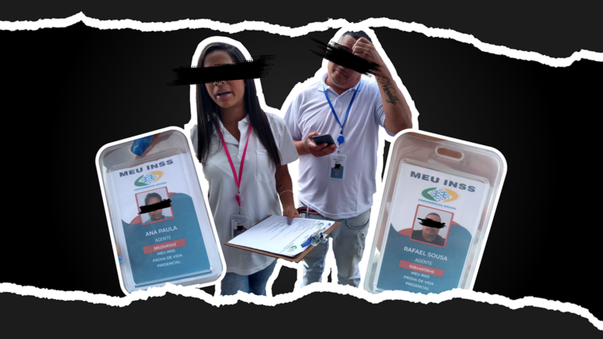 INSS alerta para o cuidado com o golpe do falso crachá para a realização da prova de vida - Divulgação/INSS