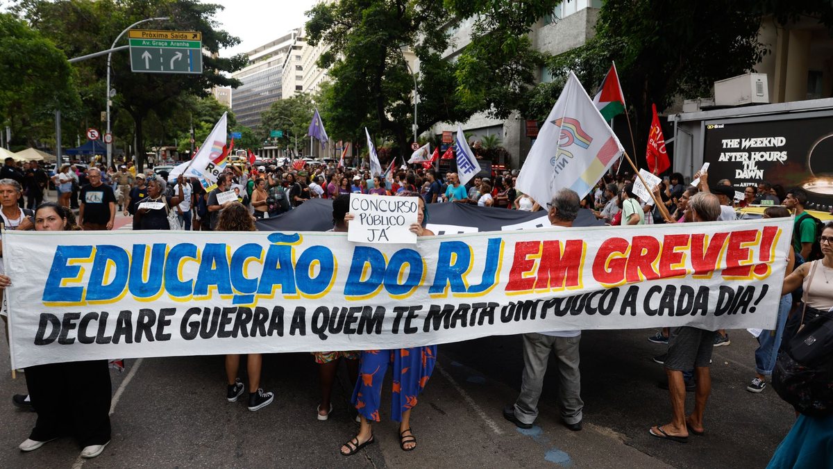 Movimento afeta atividades essenciais, mas aulas estão sendo mantidas - Fernando Frazão/Agência Brasil