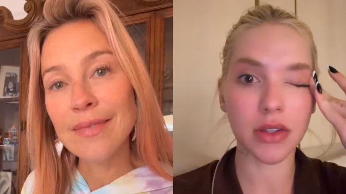 Luana falou em "maldição" ao citar a relação de Virginia com bets - Reprodução/@luapio via Instagram e @virginia via Instagram