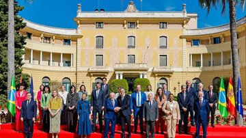 Lula e comitiva participam da Cúpula Brasil-Espanha - Ricardo Stuckert/PR