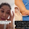Eloah, filha da Maíra Cardi de seis meses, está internada com bronquiolite - Reprodução / Instagram