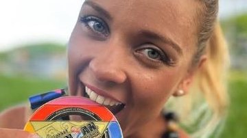 A triatleta Maria Flávia Araújo morreu em competição de triatlo no Texas, no sábado, 18 - Reprodução Instagram