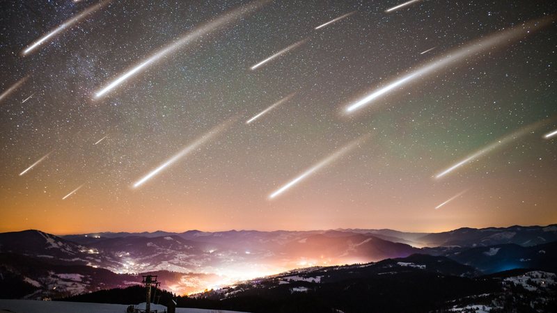 Chuva de meteoros Líridas atinge seu pico nesta quarta-feira, 22 de abril - Envato