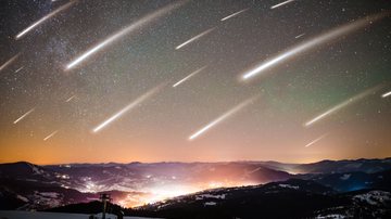 Chuva de meteoros Delta Aquáridas do Sul atingirá o pico entre os dias 30 e 31 de julho no Brasil - Envato
