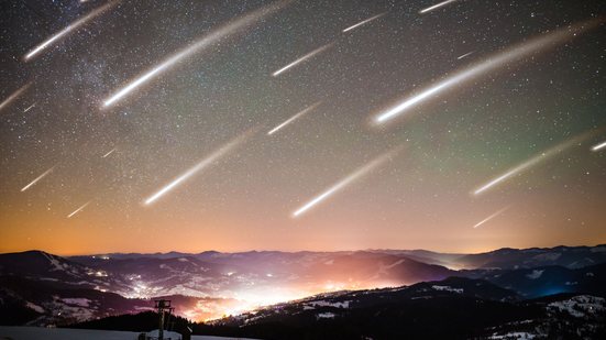 Chuva de meteoros Líridas atinge seu pico nesta quarta-feira, 22 de abril - Envato