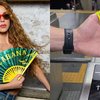 MetrôRio desenvolveu pulseira especial para transporte no show da Shakira - Reprodução/Instagram e Divulgação / MetrôRio