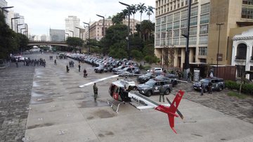 Operação Impacto Media Urbs II mobiliza 290 viaturas, três blindados e uma aeronave - Pablo Jacob/Governo de São Paulo