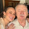 A atriz Paolla Oliveira e seu pai, José Everardo, de 75 anos - Reprodução/Instagram