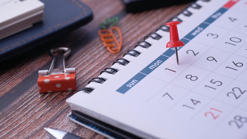Calendário - Banco de Imagens / Pexels