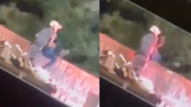 Policial teria agido com 'manifesto propósito homicida' - Redes Sociais/Reprodução