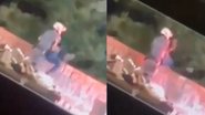 Policial teria agido com 'manifesto propósito homicida' - Redes Sociais/Reprodução