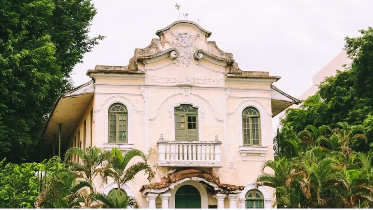Retiro dos Artistas, no Rio de Janeiro: estúdio deverá ficar pronto no início do segundo semestre - Reprodução/Instagram