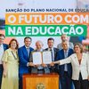 Com 19 metas, novo documento vai vigorar até 2036 e servirá de guia para os planos municipais e estaduais de educação - Ricardo Stuckert / Palácio do Planalto