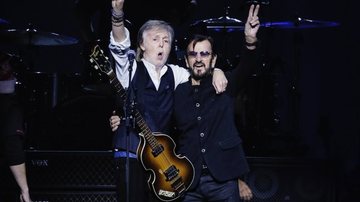Parceria entre as duas lendas dos Beatles aparecerá na faixa 'Home to Us' - Reprodução/@paulmccartney via Instagram