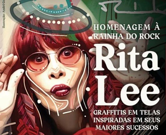 As obras apresentam releituras visuais inspiradas em canções que marcaram a trajetória da "Rainha do Rock" - Divulgação/Instagram/@mercadaospoficial